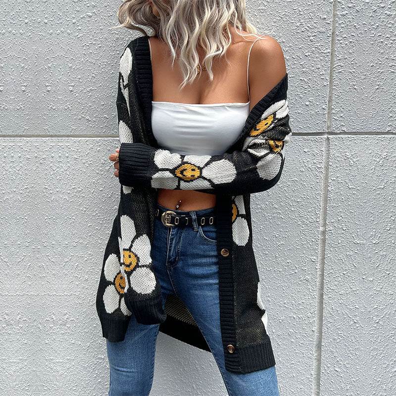 Daisy Button Down Cardigan