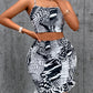 Too Busy Ruffle Hem Skirt Set