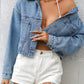 Kacey Dropped Shoulder Denim Jacket