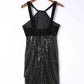 Demi Chic Sequin Sleeveless Dress