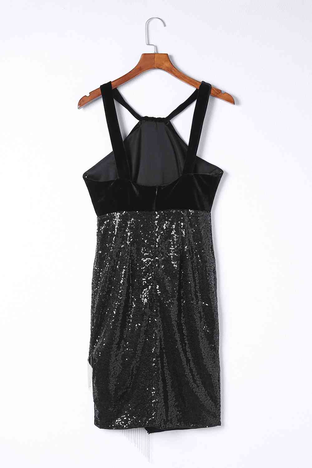 Demi Chic Sequin Sleeveless Dress