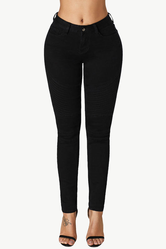 Jaimee Mid-Rise Waist Skinny Jeans