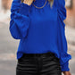 Dream Tie-Back Puff Sleeve Blouse