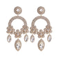 Ms. Diva Crystal Rhinestone Drop Earrings