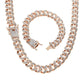 Iced Out Cuban Chain & Bracelet