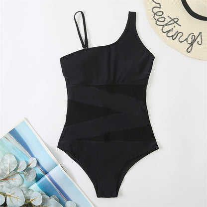 Too Sexy Mesh Monokini Bathing Suit