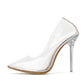 Chic Dior Transparent High Heel Pumps
