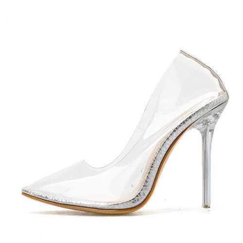 Chic Dior Transparent High Heel Pumps