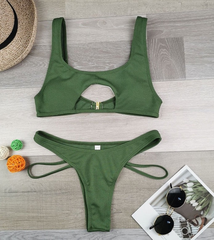 Oh So Sexy High Cut Out Bikini