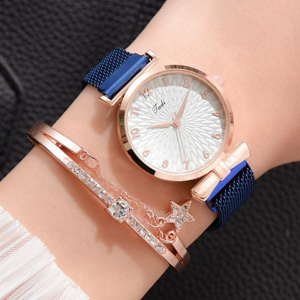 Time is Money Bracelet Quartz Watch