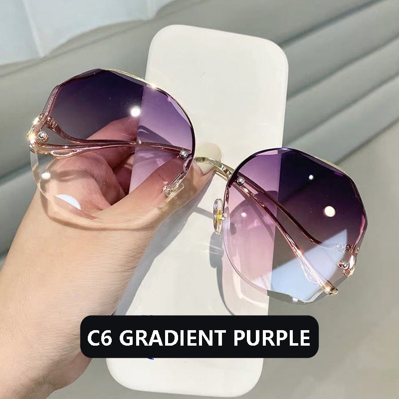 Straight Hollywood Hills Gradient Sunglasses