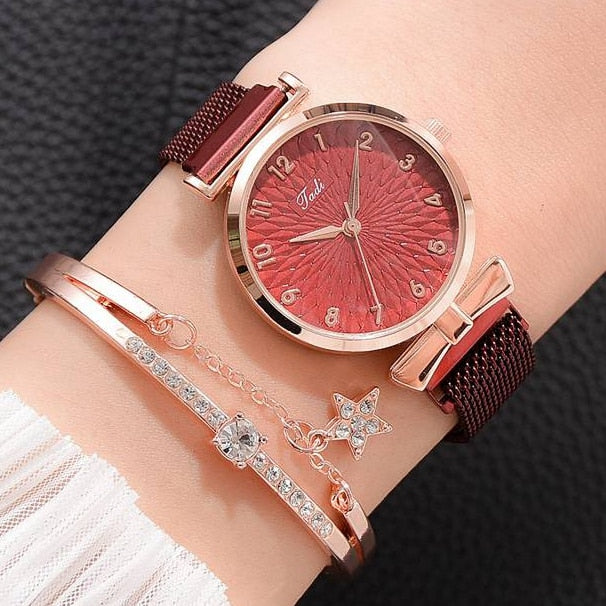 Time is Money Bracelet Quartz Watch