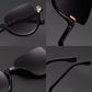Crystal Half Frame Cat Eye Sunglasses