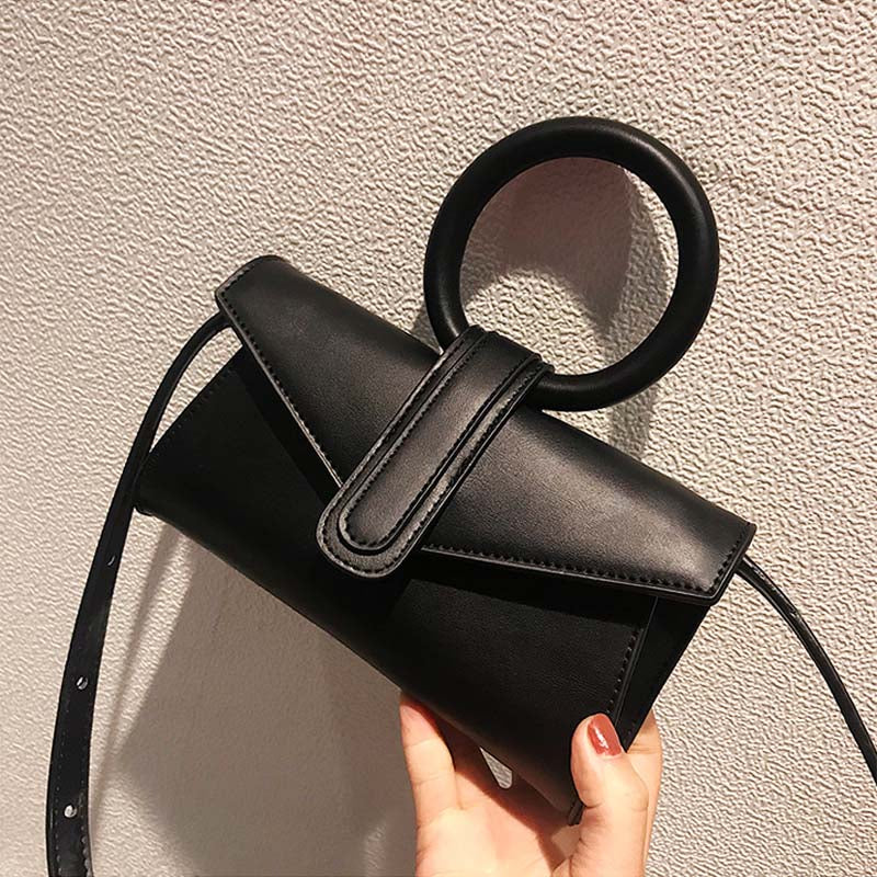 Oh So Chic Faux Leather Crossbody Bag