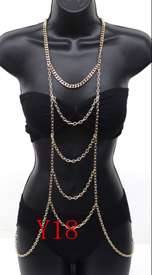 Bad & Bougie Body Harness Chains