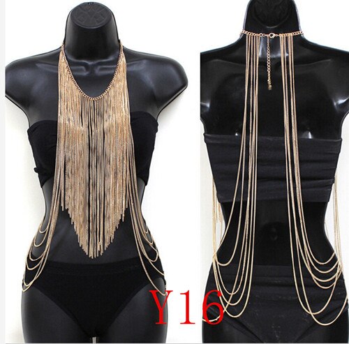 Bad & Bougie Body Harness Chains