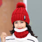 Baby Its Cold Knitted Beanies Set