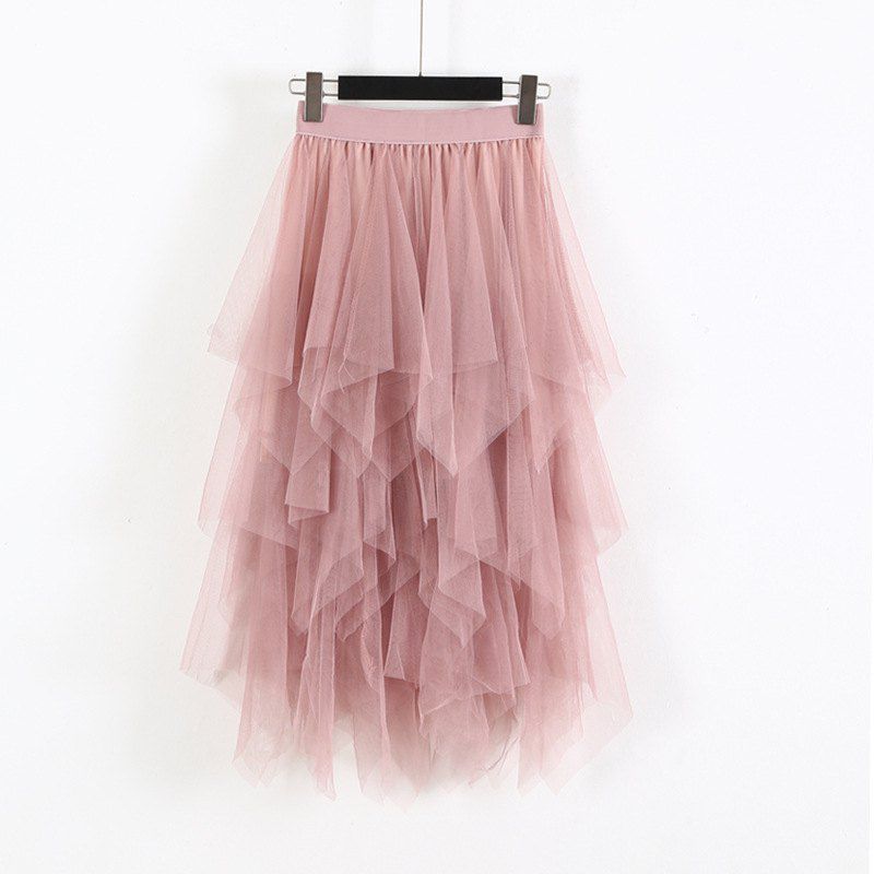 Bella Rae High Waist Mesh Skirt