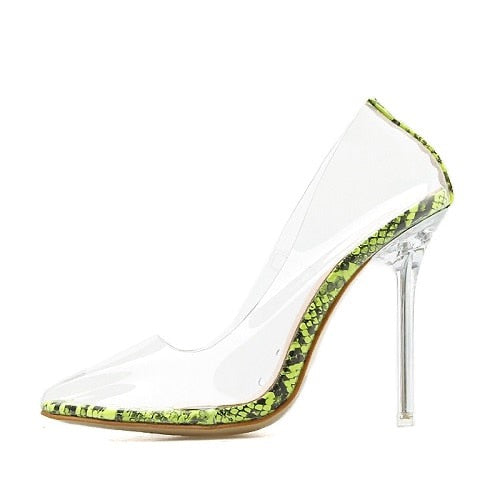 Chic Dior Transparent High Heel Pumps