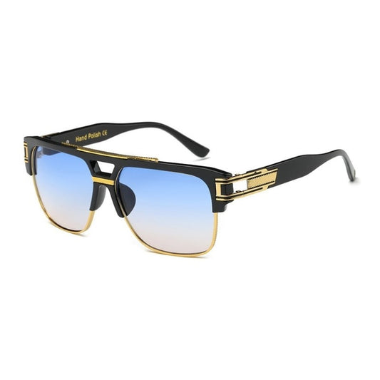 Luxury Retro Classic Square Men Shades