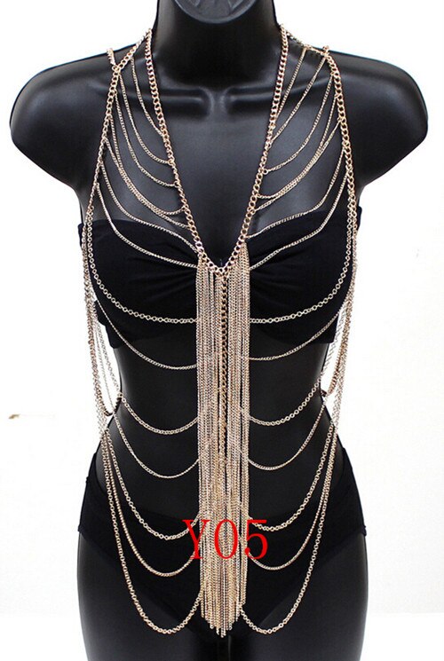 Bad & Bougie Body Harness Chains