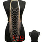 Bad & Bougie Body Harness Chains