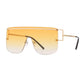 Princess Diana Oversized Square Rimless Sunglasses