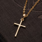 Crystal Cross Pendant Necklace