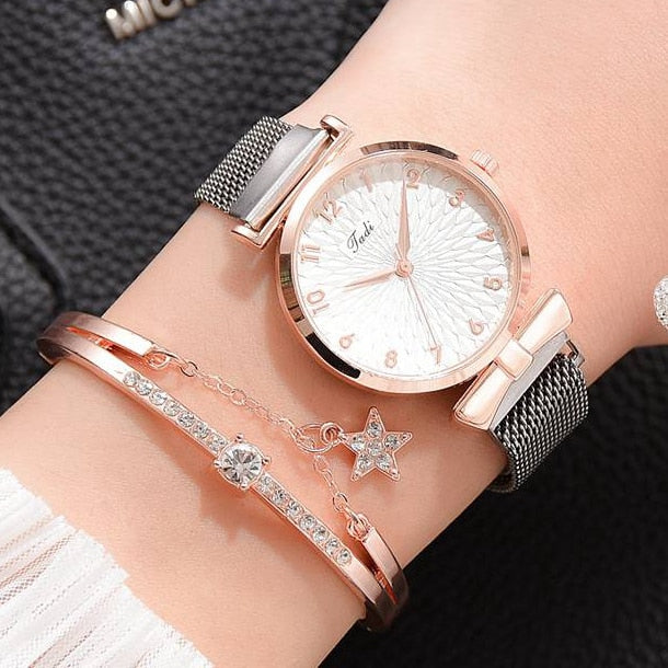 Time is Money Bracelet Quartz Watch