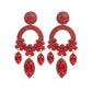 Ms. Diva Crystal Rhinestone Drop Earrings