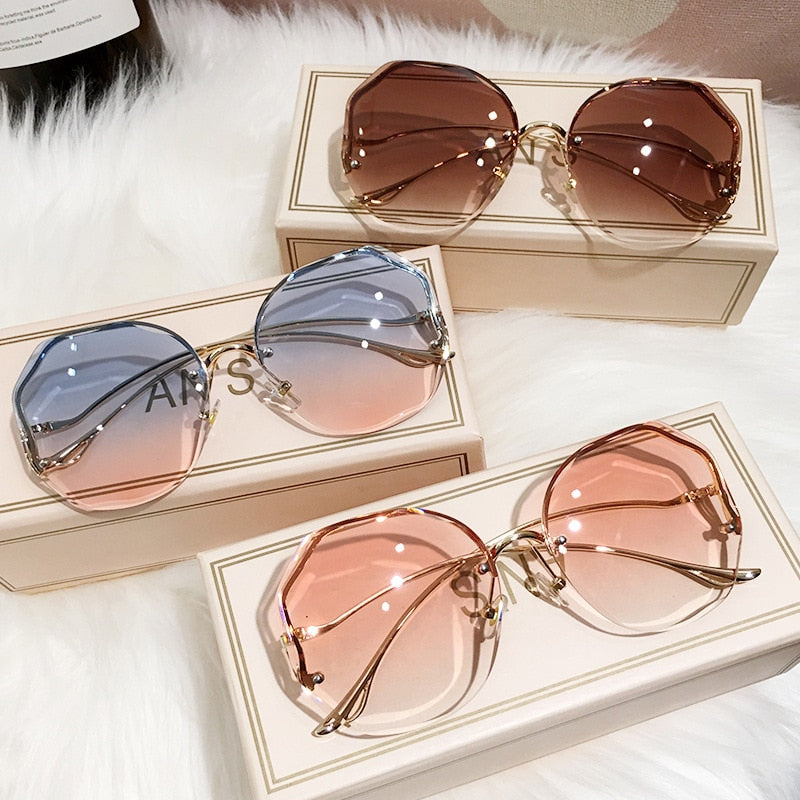 Straight Hollywood Hills Gradient Sunglasses