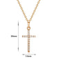Crystal Cross Pendant Necklace