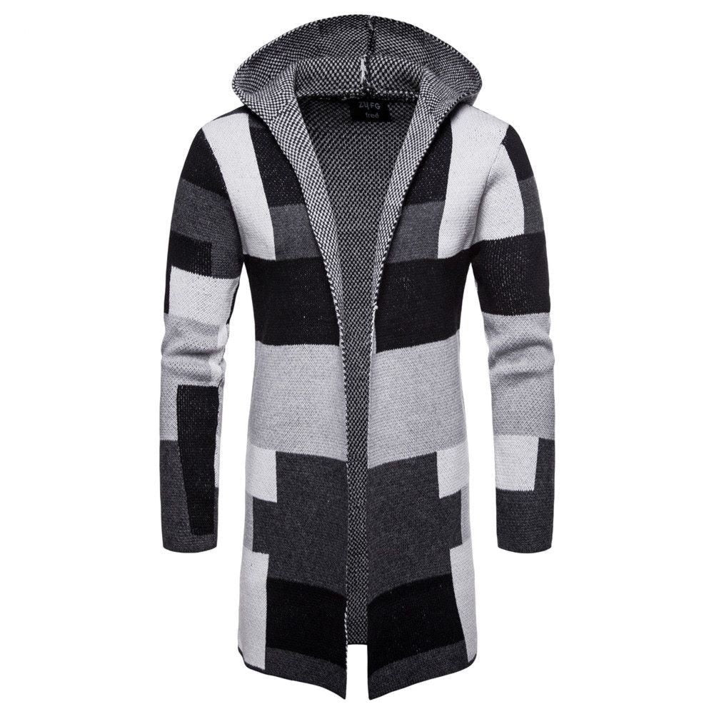 Mix it Up Men's Hooded Sweater Jacket