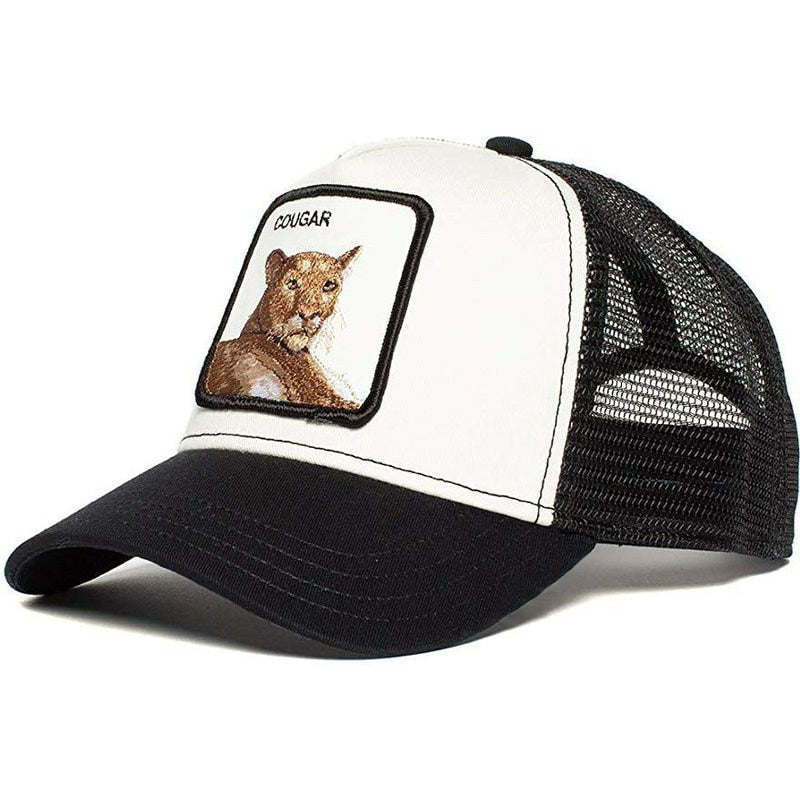 Animalistic Mesh Snapback Baseball Cap