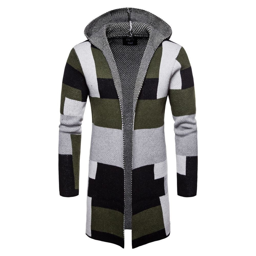 Mix it Up Men's Hooded Sweater Jacket