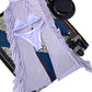 3 PCS Bikini Ruffled Swim Set