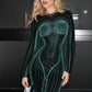 Green Goddess Bodycon Dress
