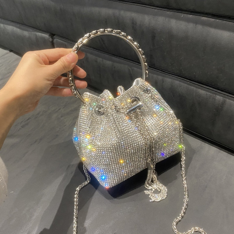 Bling And Boujee Bucket Handbag