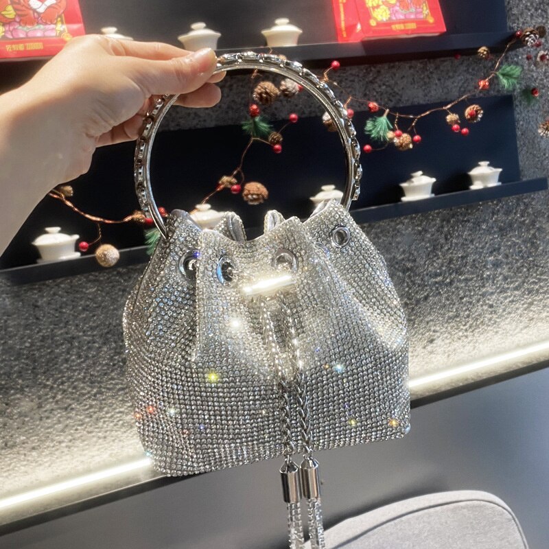 Bling And Boujee Bucket Handbag