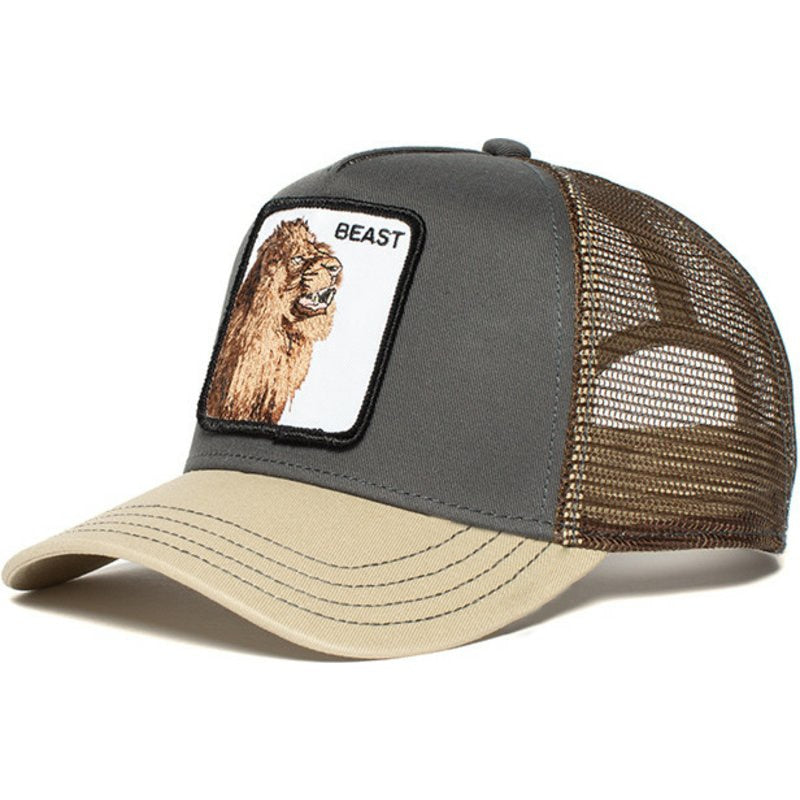 Animalistic Mesh Snapback Baseball Cap