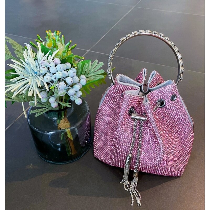 Bling And Boujee Bucket Handbag