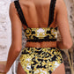Feme Push Up High Waist Bikini Set