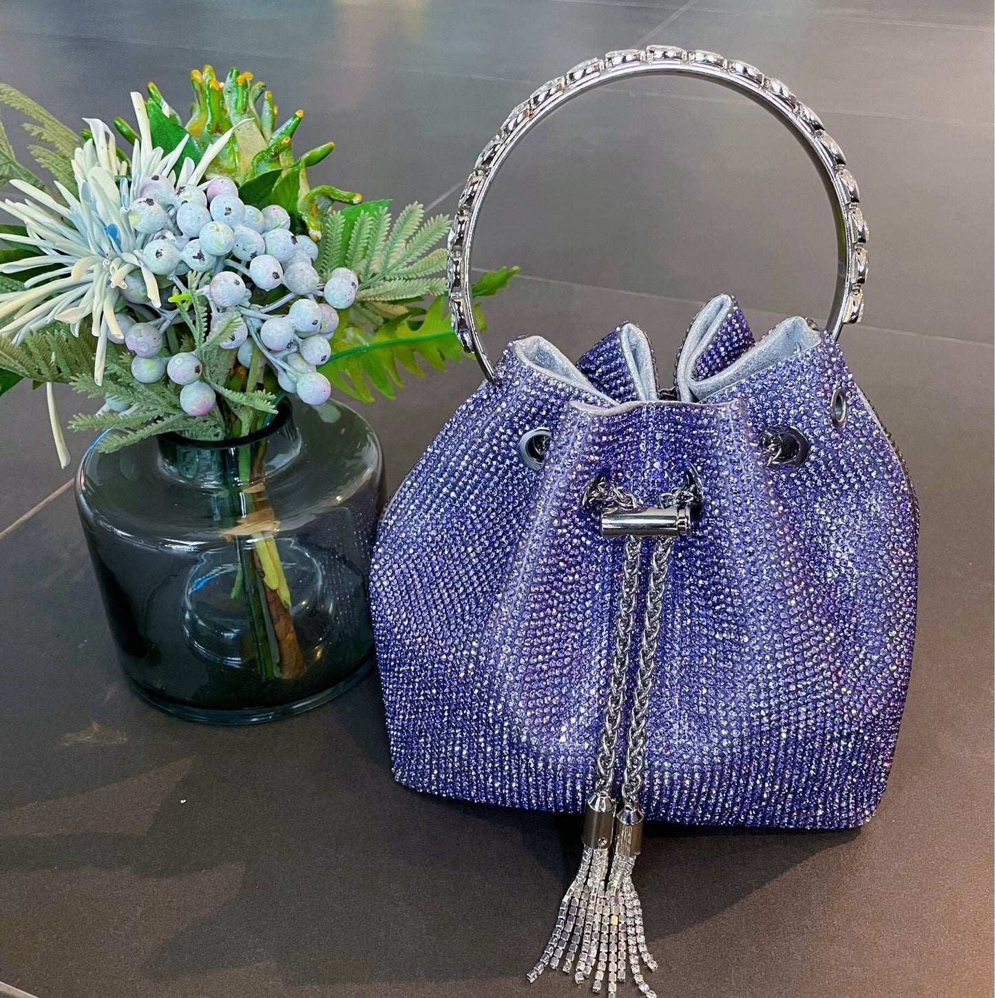 Bling And Boujee Bucket Handbag