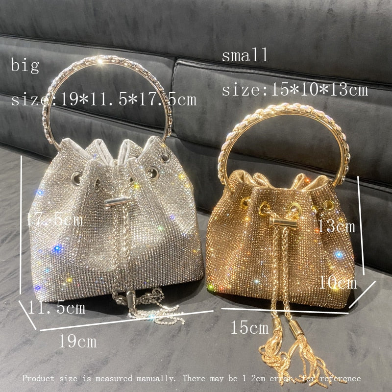 Bling And Boujee Bucket Handbag