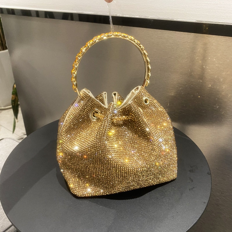 Bling And Boujee Bucket Handbag