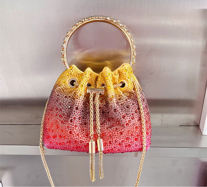 Bling And Boujee Bucket Handbag