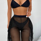 3 PCS Bikini Ruffled Swim Set