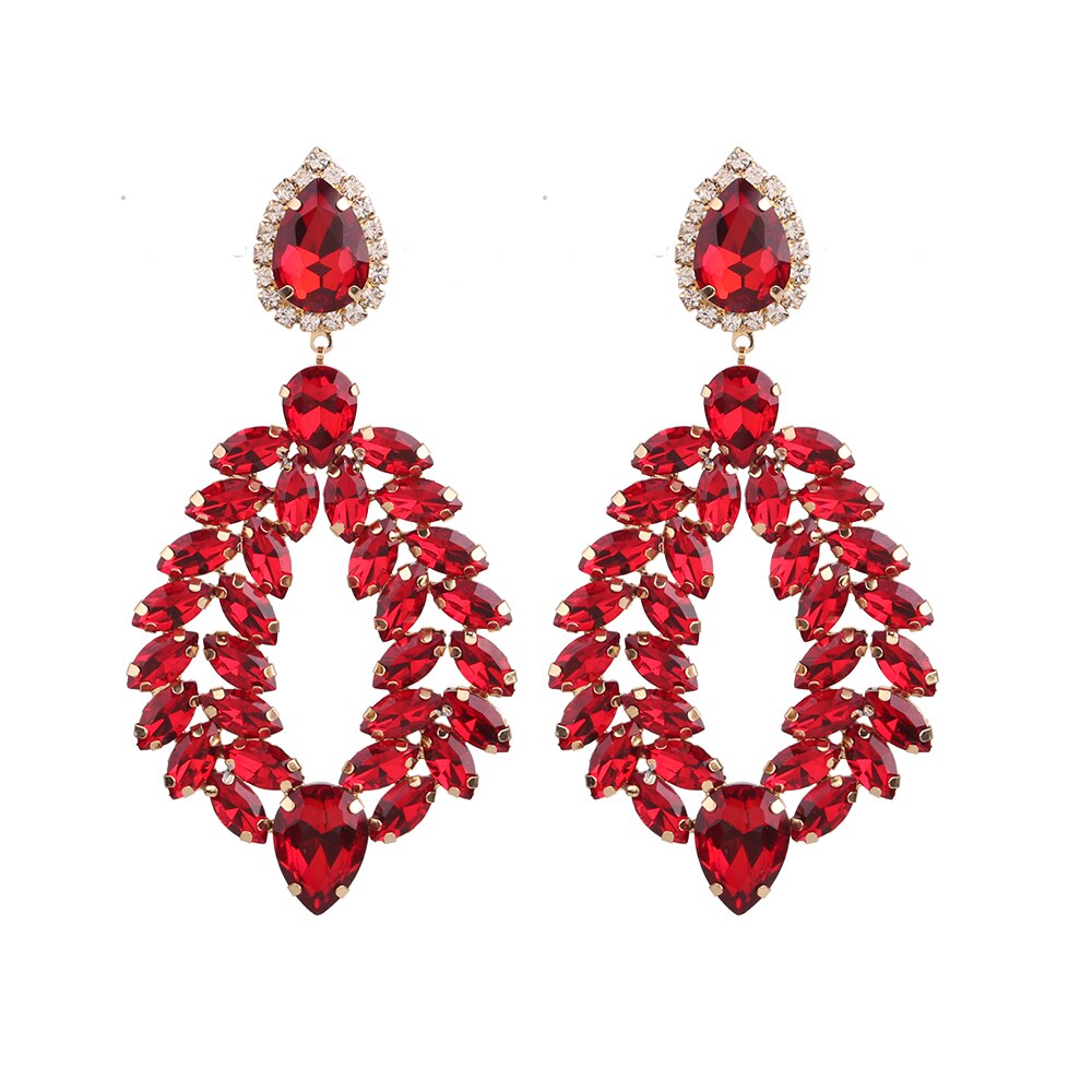 Madonna Crystal Rhinestone Earrings