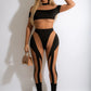 Act Bad Sexy Sheer Jumpsuit