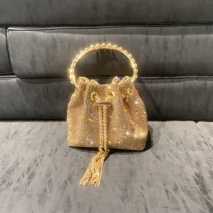 Bling And Boujee Bucket Handbag